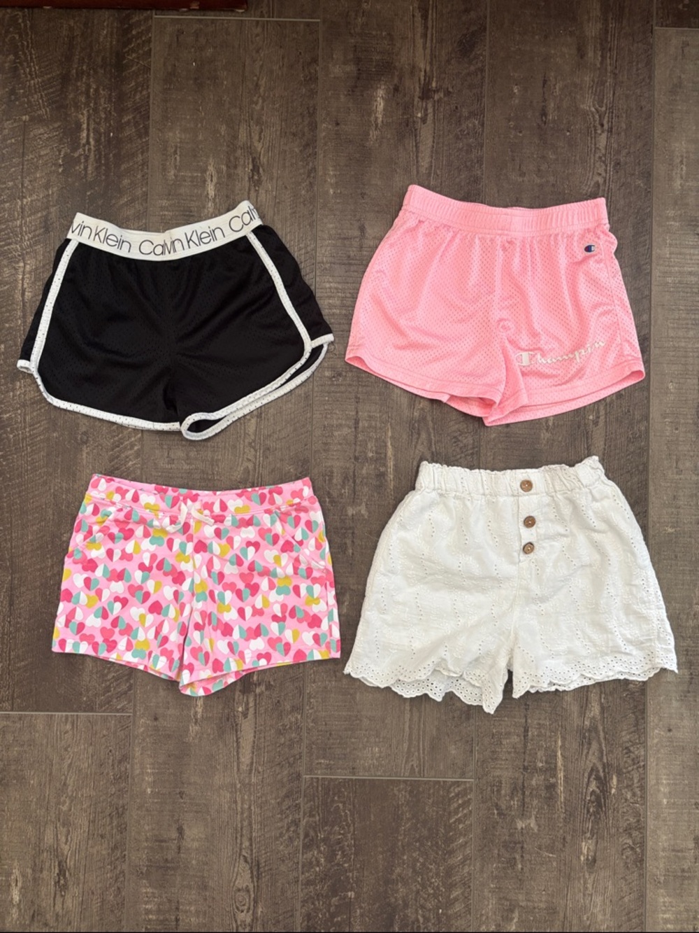 Lot of 4 pairs of shorts for summer